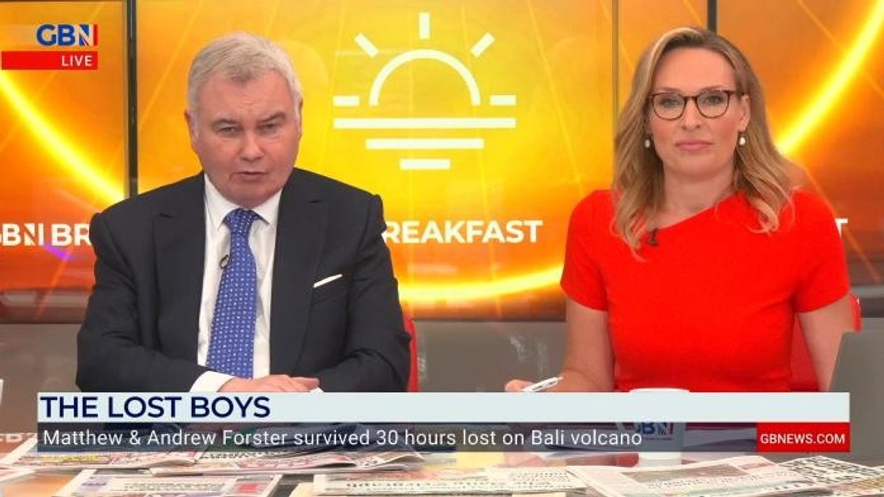 Katherine Forster emotionally recalls her sons going missing while hiking in Bali