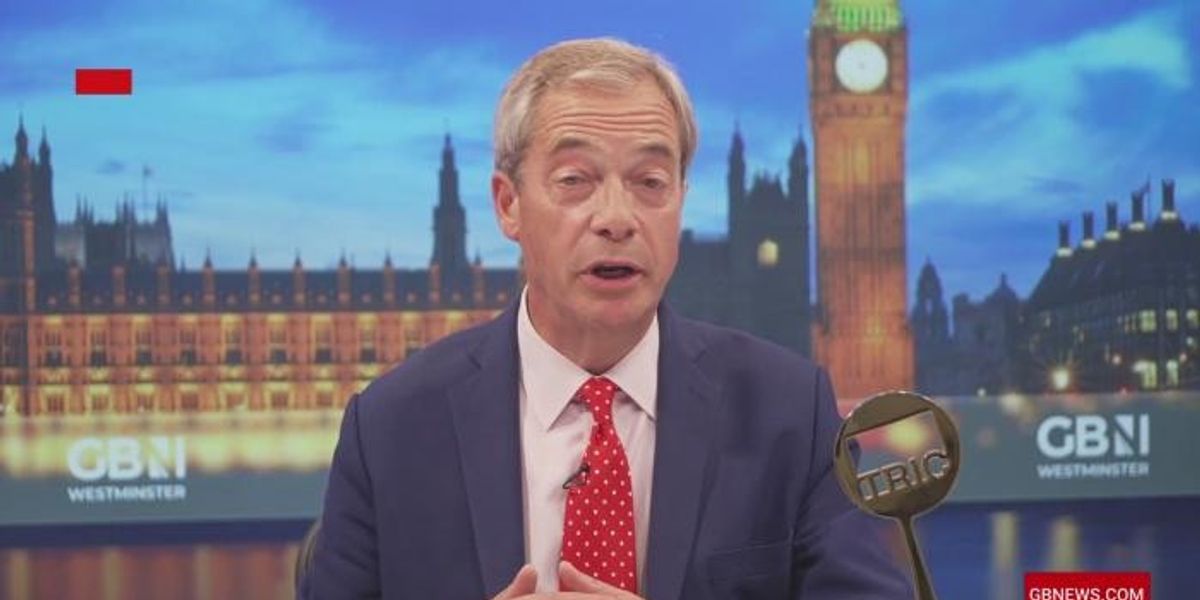 NextImg:Nigel Farage returns to his flagship GB News show: 'I am back!'