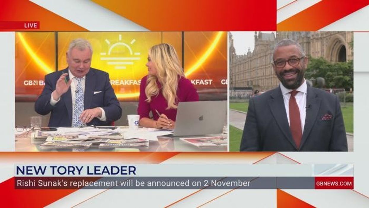 James Cleverly warns of migrants 'abusing UK's generosity' amid protests in Dublin