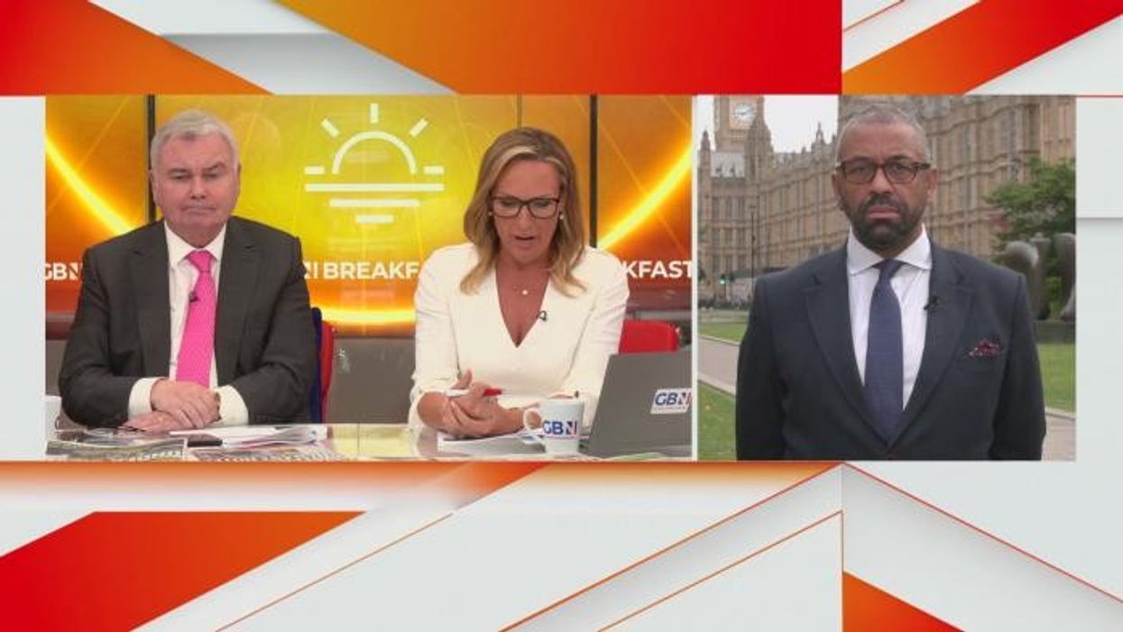 Labour has been 'slow off the mark' in tackling riots, says James Cleverly