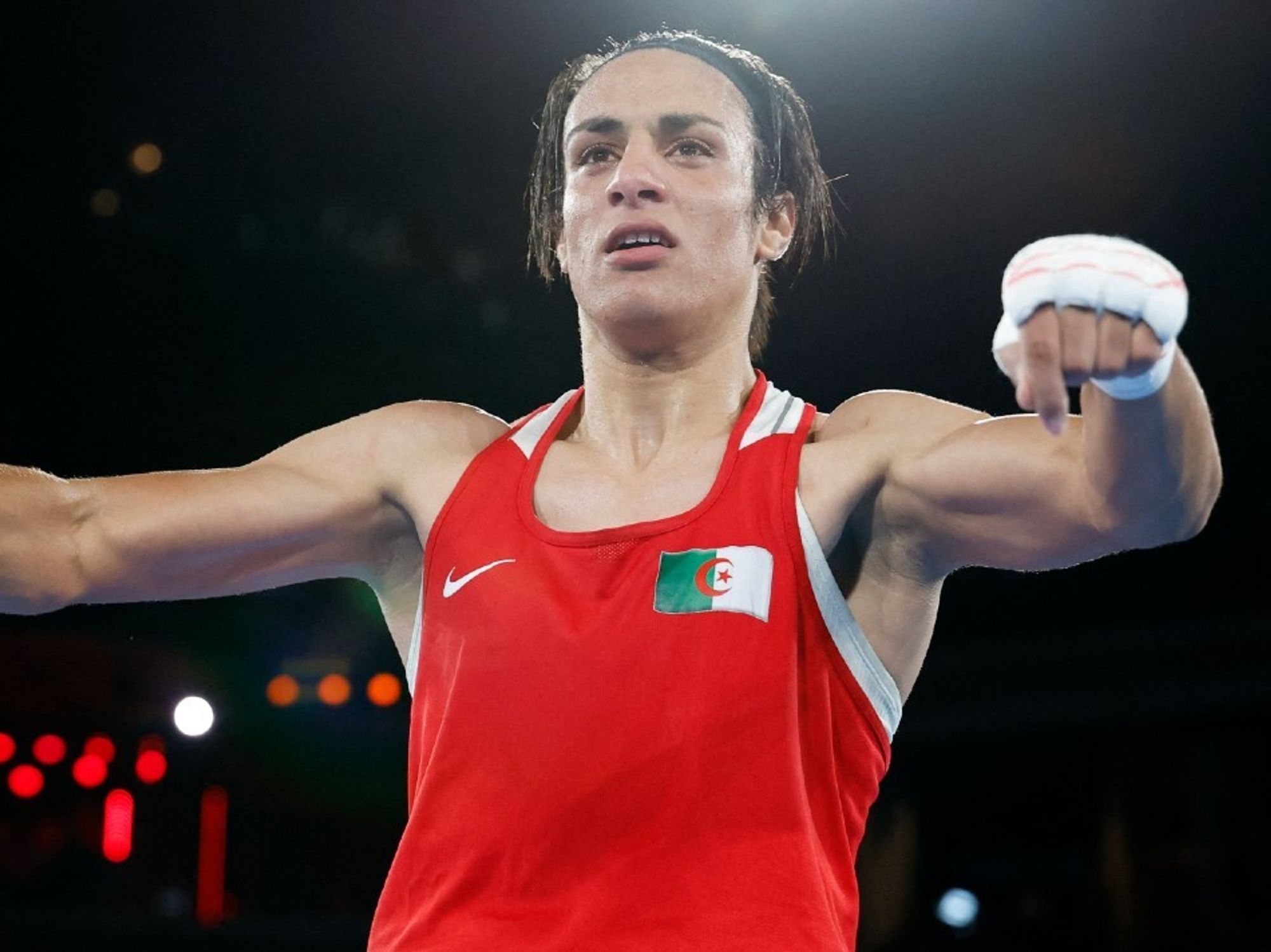 Imane Khelif shows off new look after makeover following gold medal at Paris Olympics