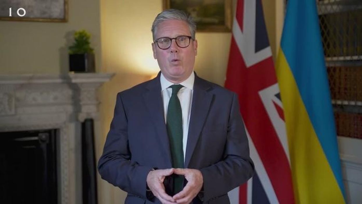 Sir Keir Starmer reaffirms UK's support for Ukraine on anniversary of independence