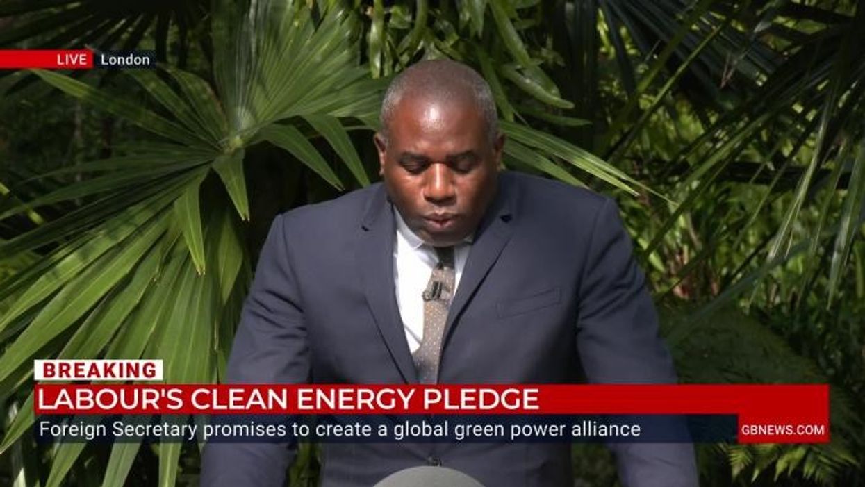 David Lammy says climate change is more of a ‘fundamental threat’ than terrorism