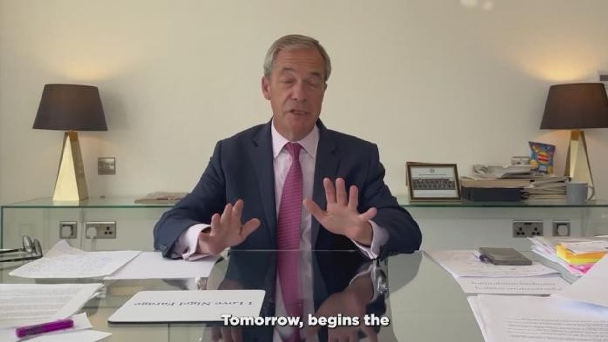Nigel Farage announces he is 'giving up control' of Reform UK: 'Members will own the party!'