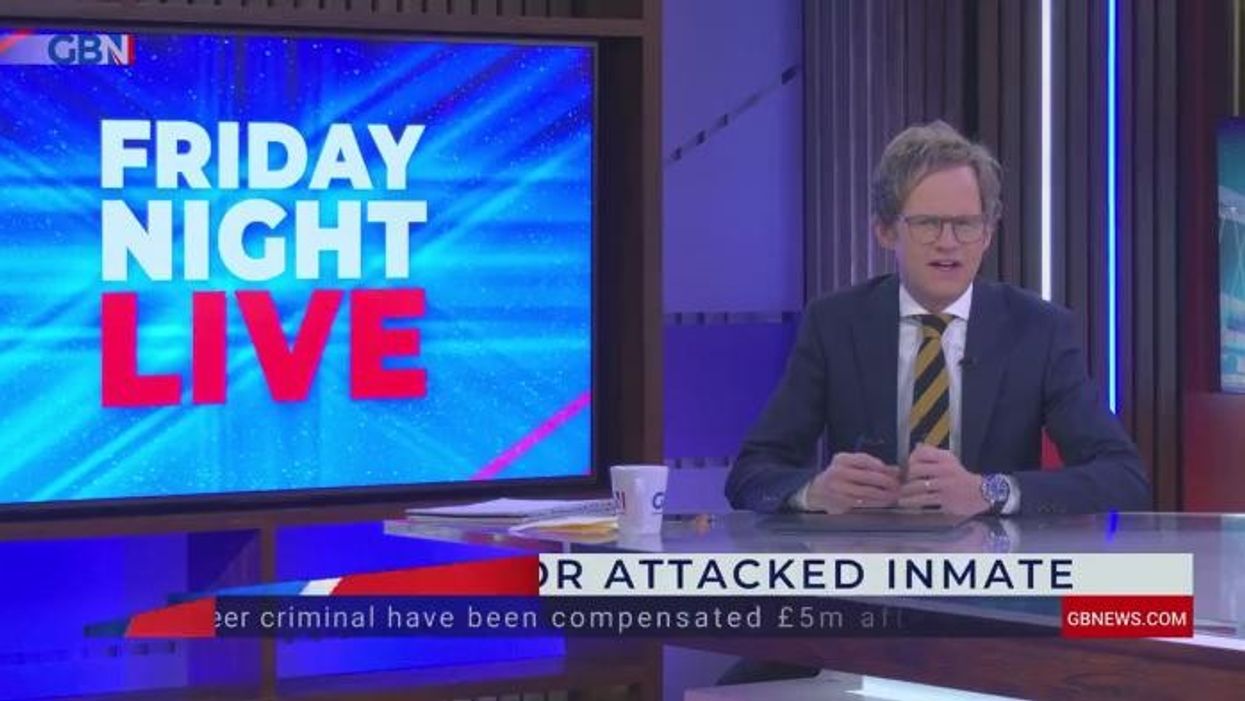 'Wouldn't give him a single penny!' Commentator FUMES at inmate 'demanding' money after being attacked