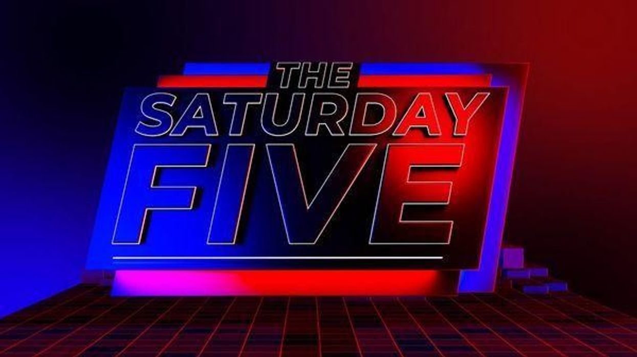 The Saturday Five - Saturday 21st September 2024