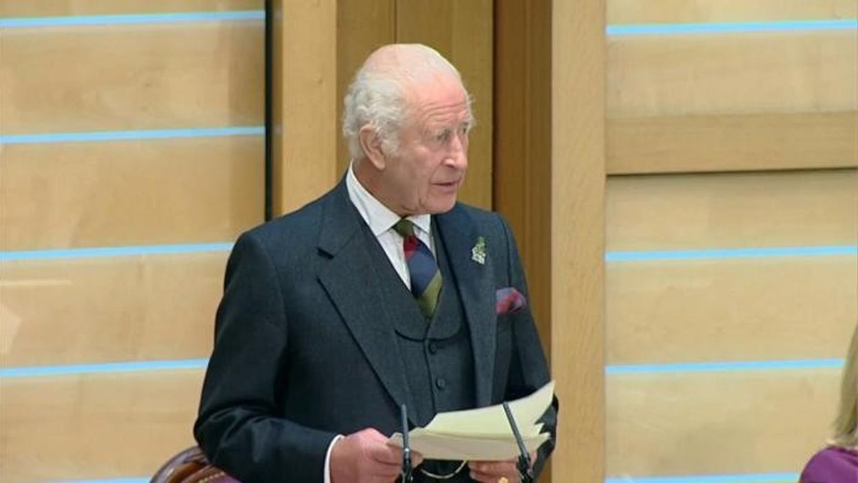 King Charles marks 25 years of devolution during visit to Scottish Parliament
