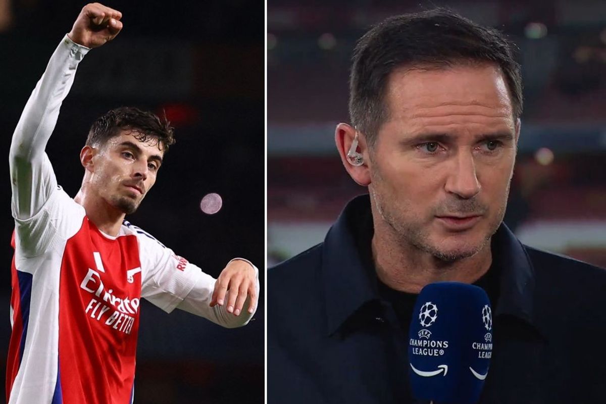 Frank Lampard admits Kai Havertz 'regret' as Arsenal star nets opener against PSG