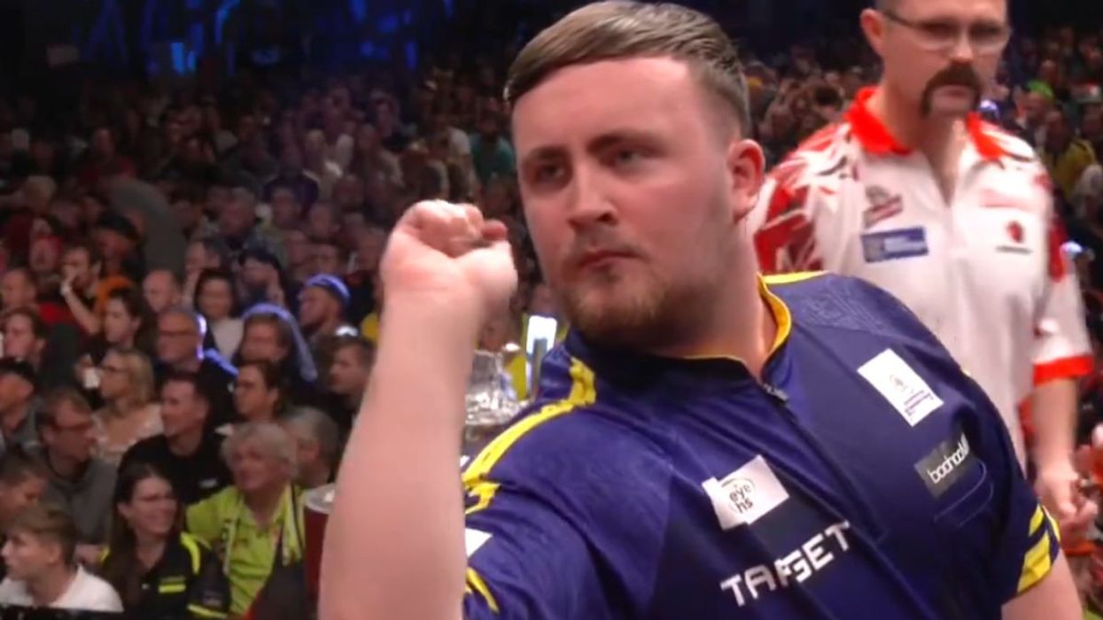 Luke Littler obliterates tournament record again after 17-year-old caves in to desperate plea