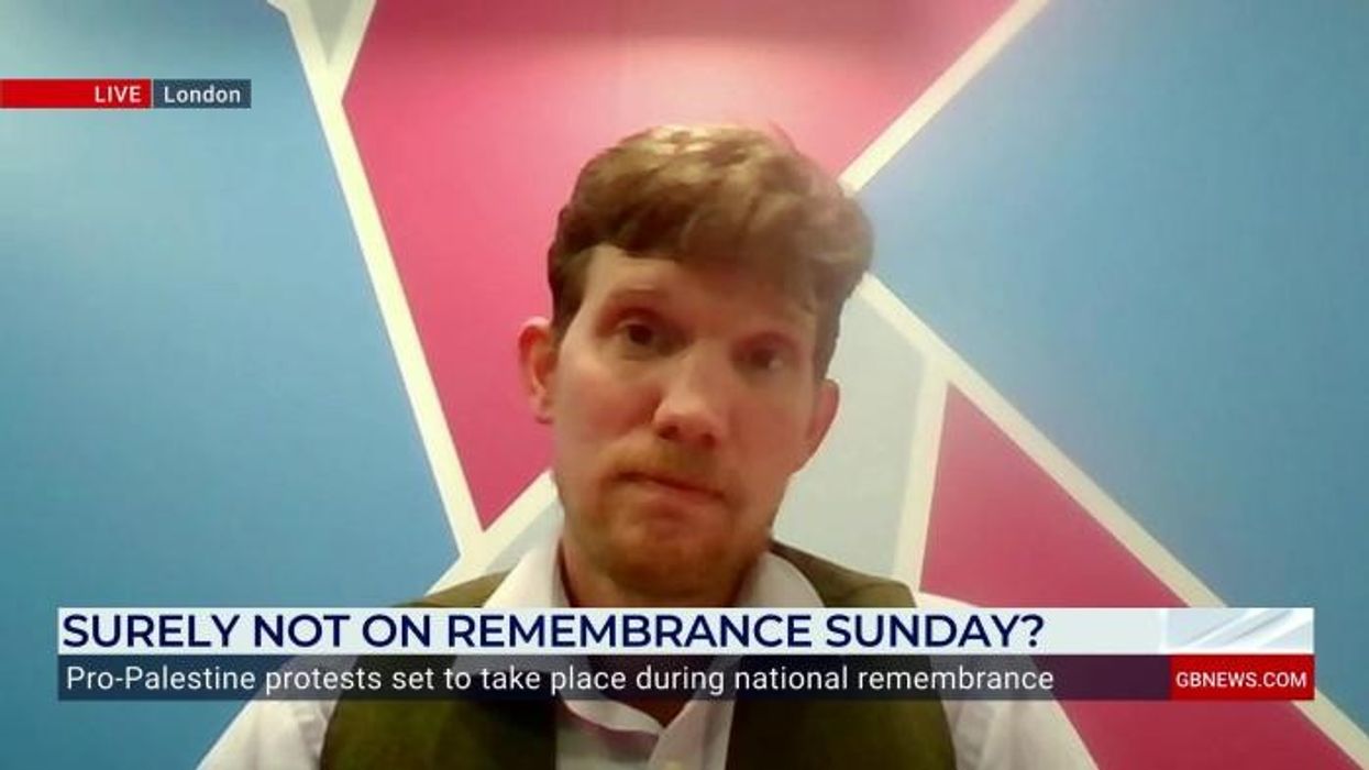 Quaker claims pro-Palestine demonstrations on Remembrance Sunday are 'acceptable'