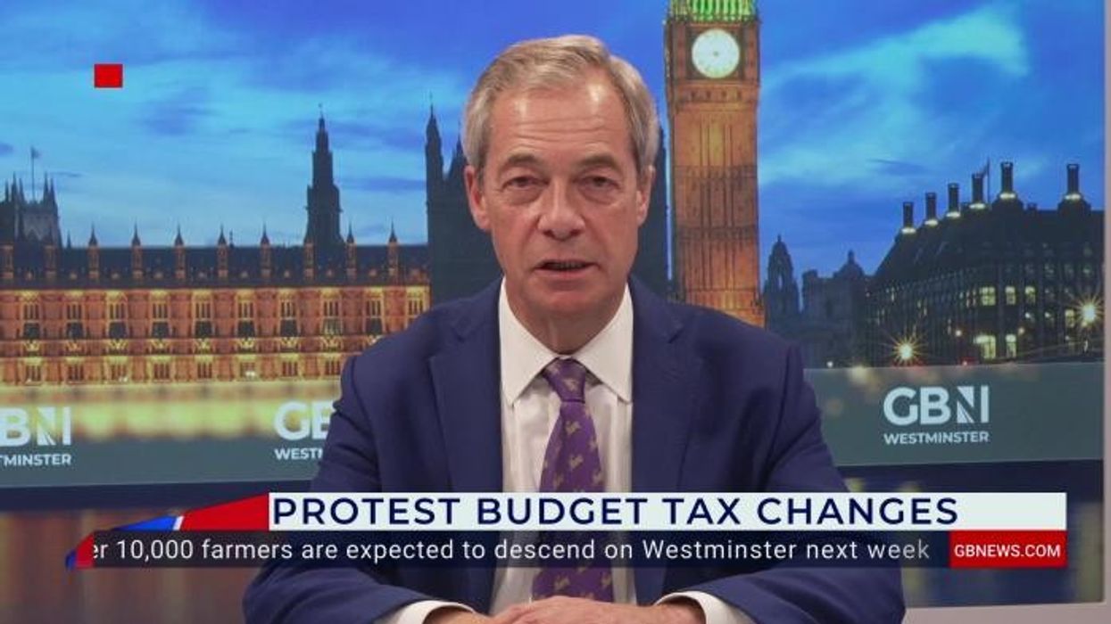 Nigel Farage admits he is 'really worried' about family farmers facing inheritance tax raid