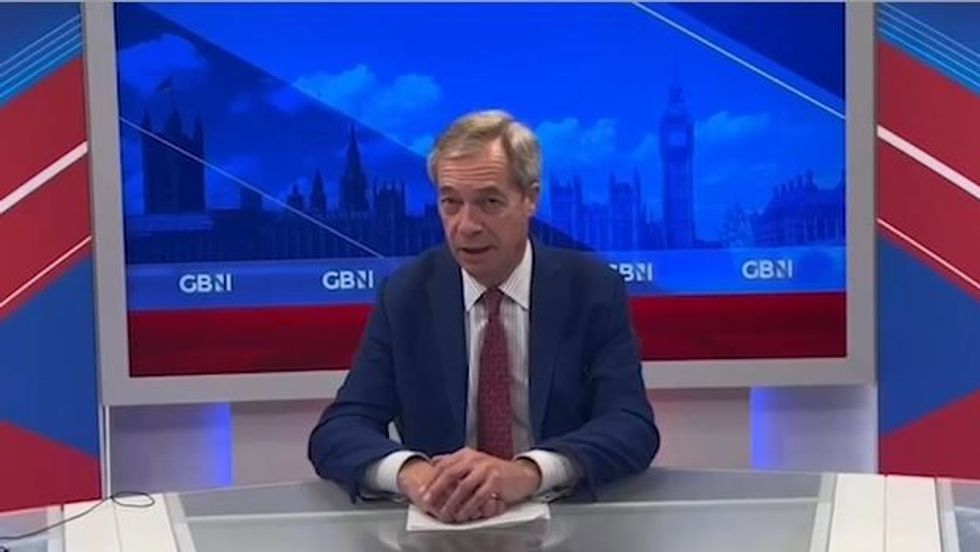 Nigel Farage's message as GB News posts record figures following first TV interview with Allison Pearson