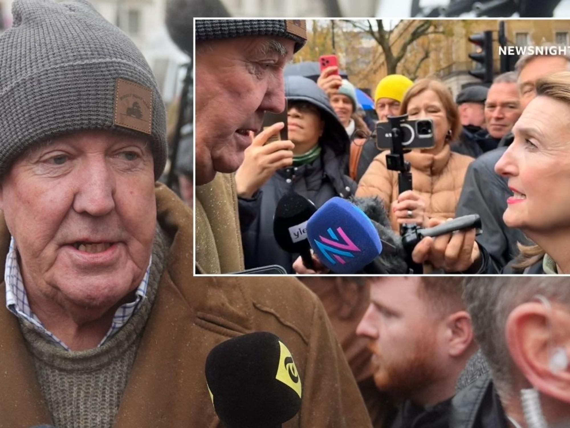 'Classic BBC!' Jeremy Clarkson brilliantly dismantles BBC's Victoria Derbyshire over farm tax gri...