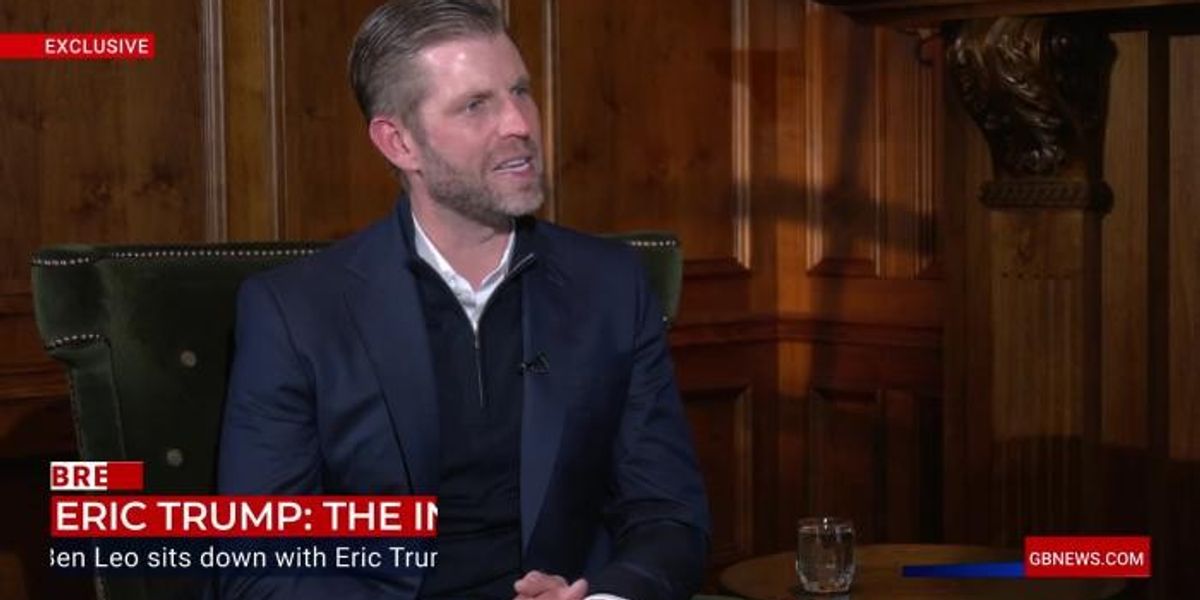 NextImg:Eric Trump: I hope British society categorically rejects free speech crackdown