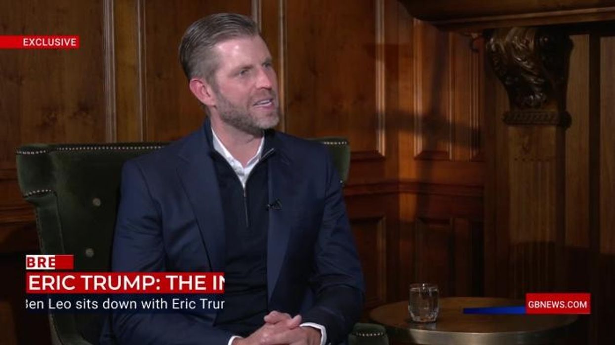 Eric Trump: I hope British society categorically rejects free speech crackdown