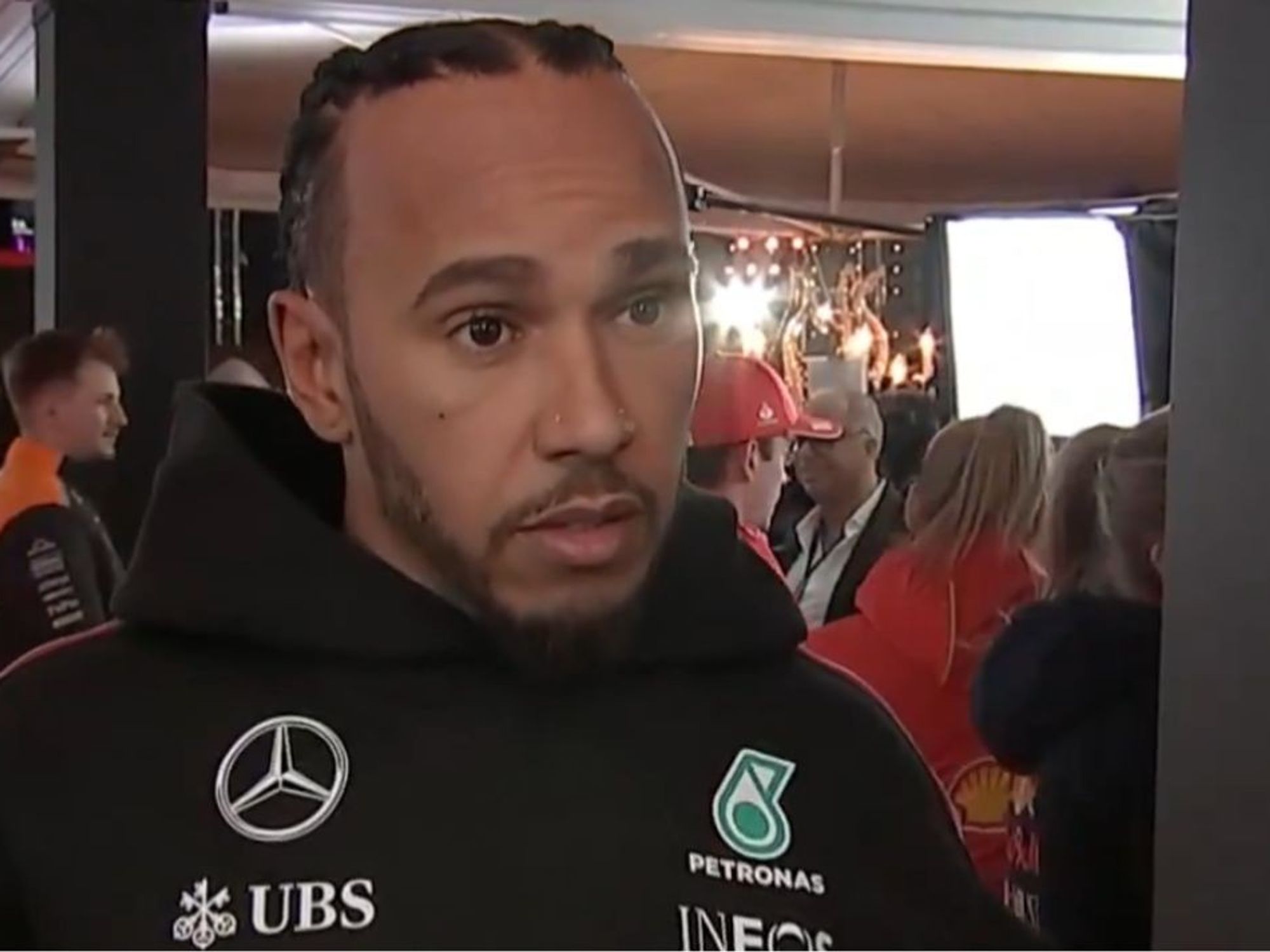 Lewis Hamilton angry with himself after disastrous Las Vegas Grand Prix qualifying run
