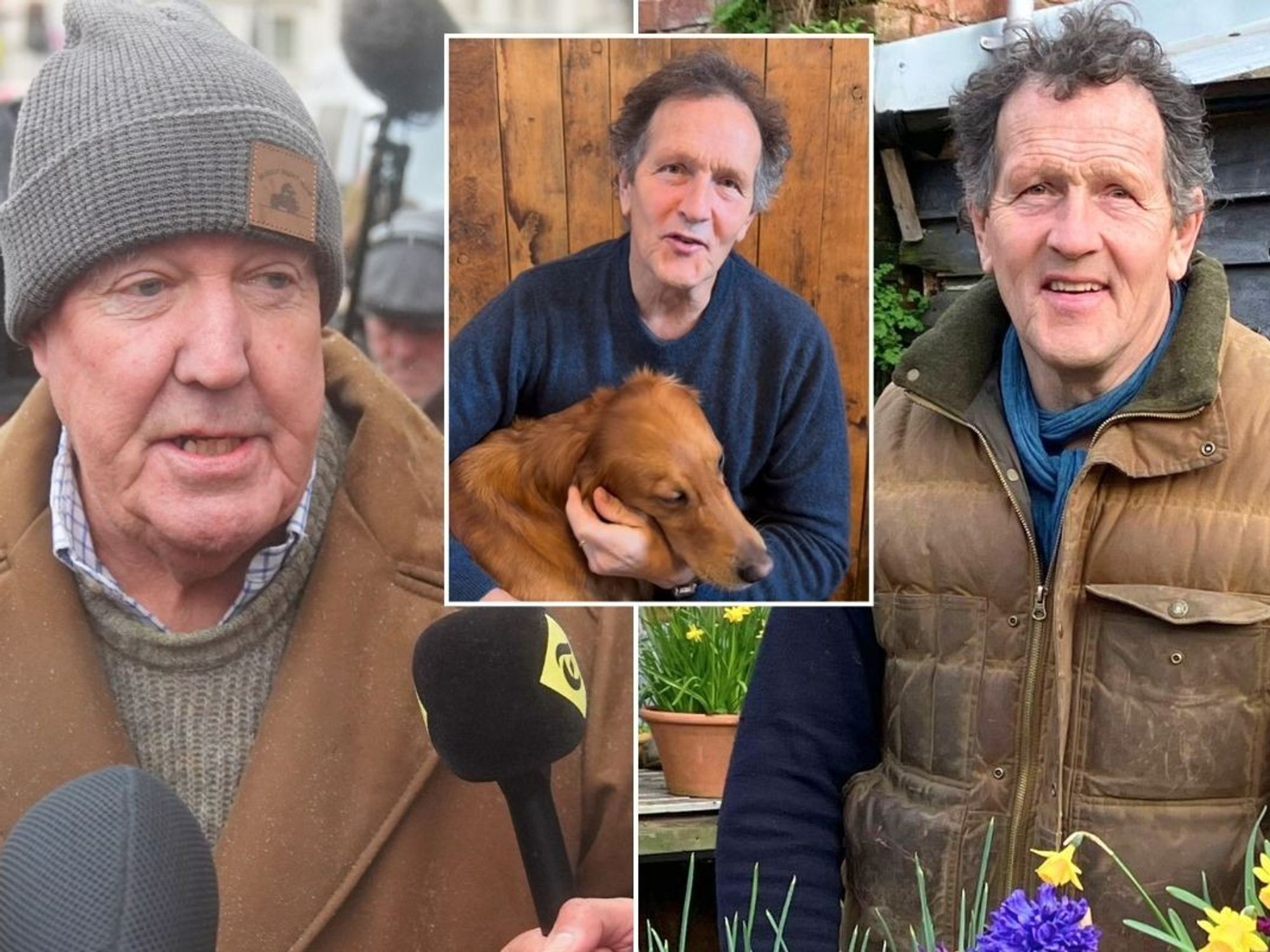 Jeremy Clarkson pens plea as BBC Gardeners' World star Monty Don rushed to hospital after mystery...