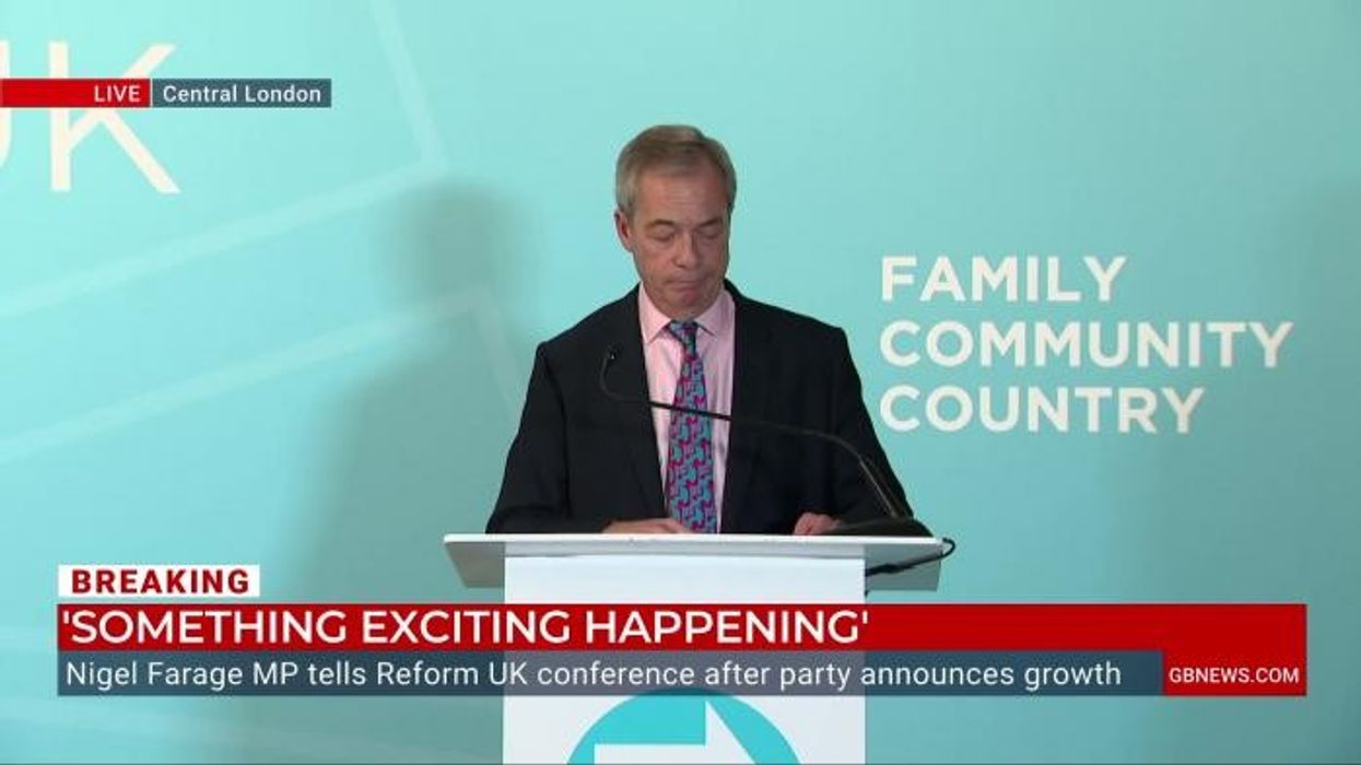 WATCH: Dame Andrea Jenkyns announces she has joined Reform UK: 'The party of the brave!'