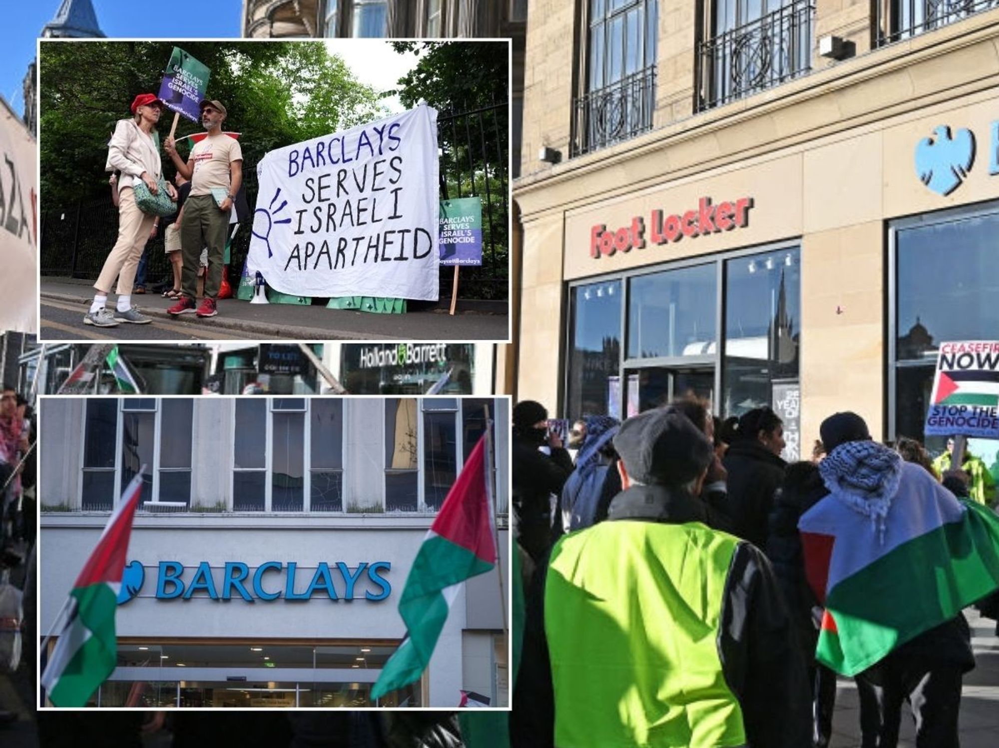 Pro-Palestine protesters threaten to disrupt one of London’s biggest Christmas events over Barcla...