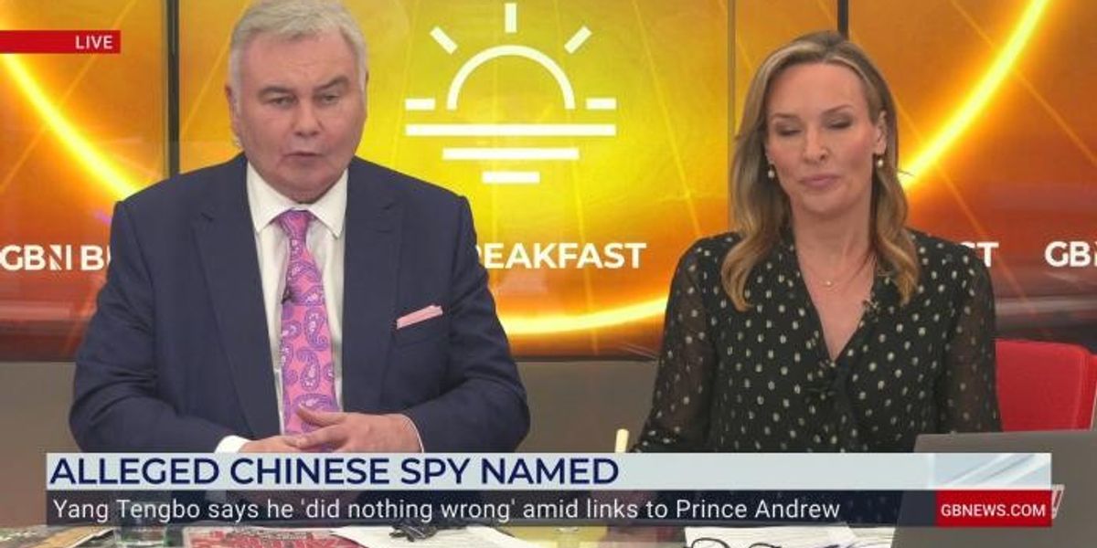 NextImg:Eamonn Holmes blasts Prince Andrew amid alleged Chinese spy scandal: 'I'd pay him no respect!'