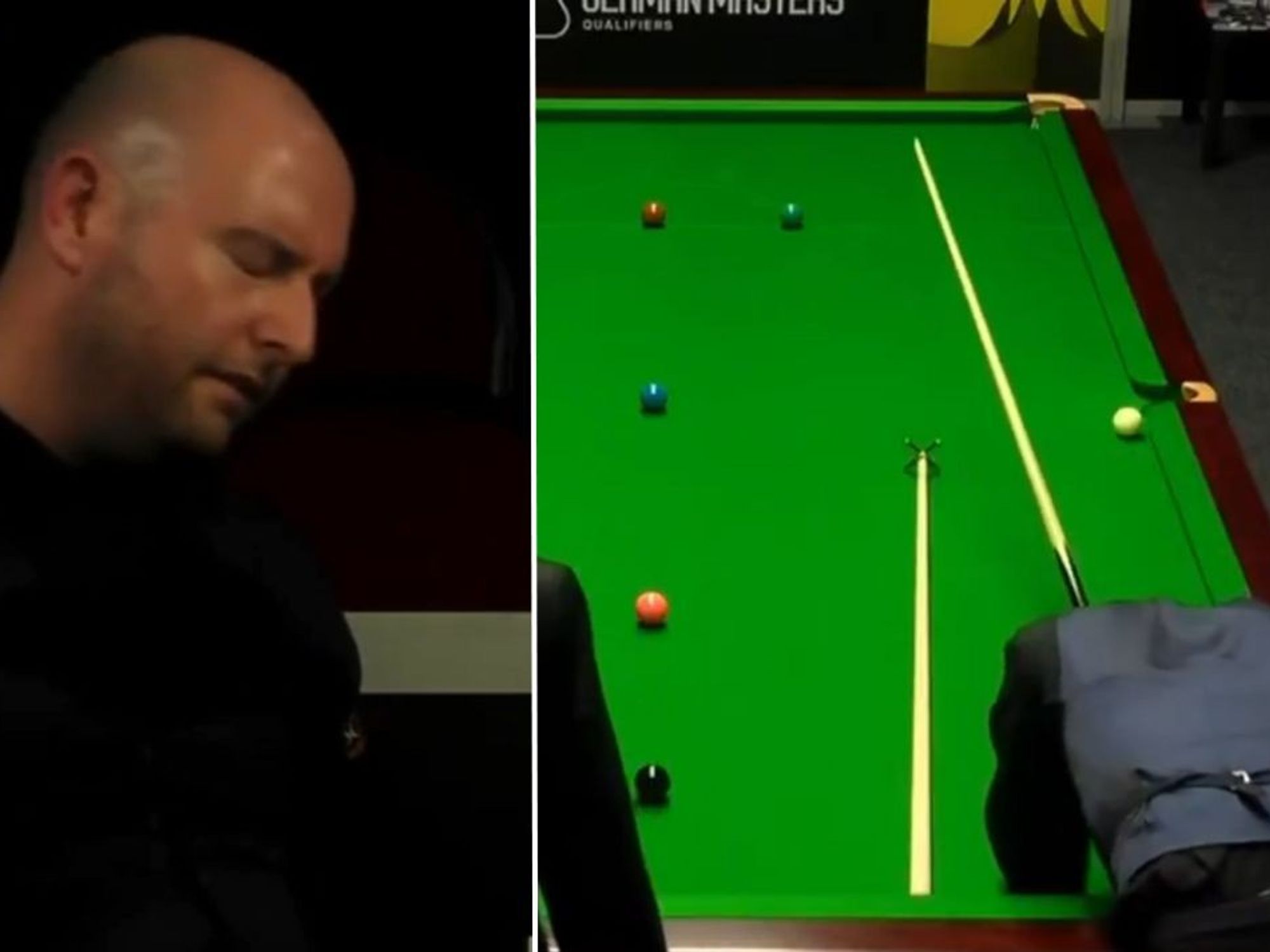 Snooker star screams in anger after losing to 18-year-old and tells referee to 'shut up' in drama...