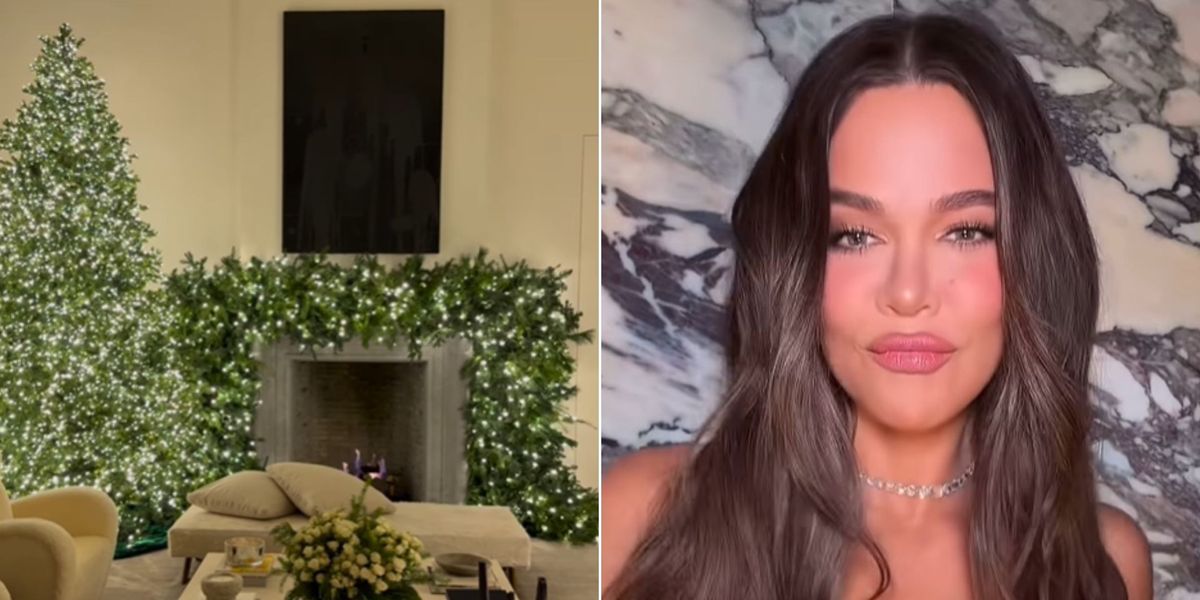 NextImg:Khloe Kardashian sparks concern as fans spot 'dangerous' detail in new Christmas decorations