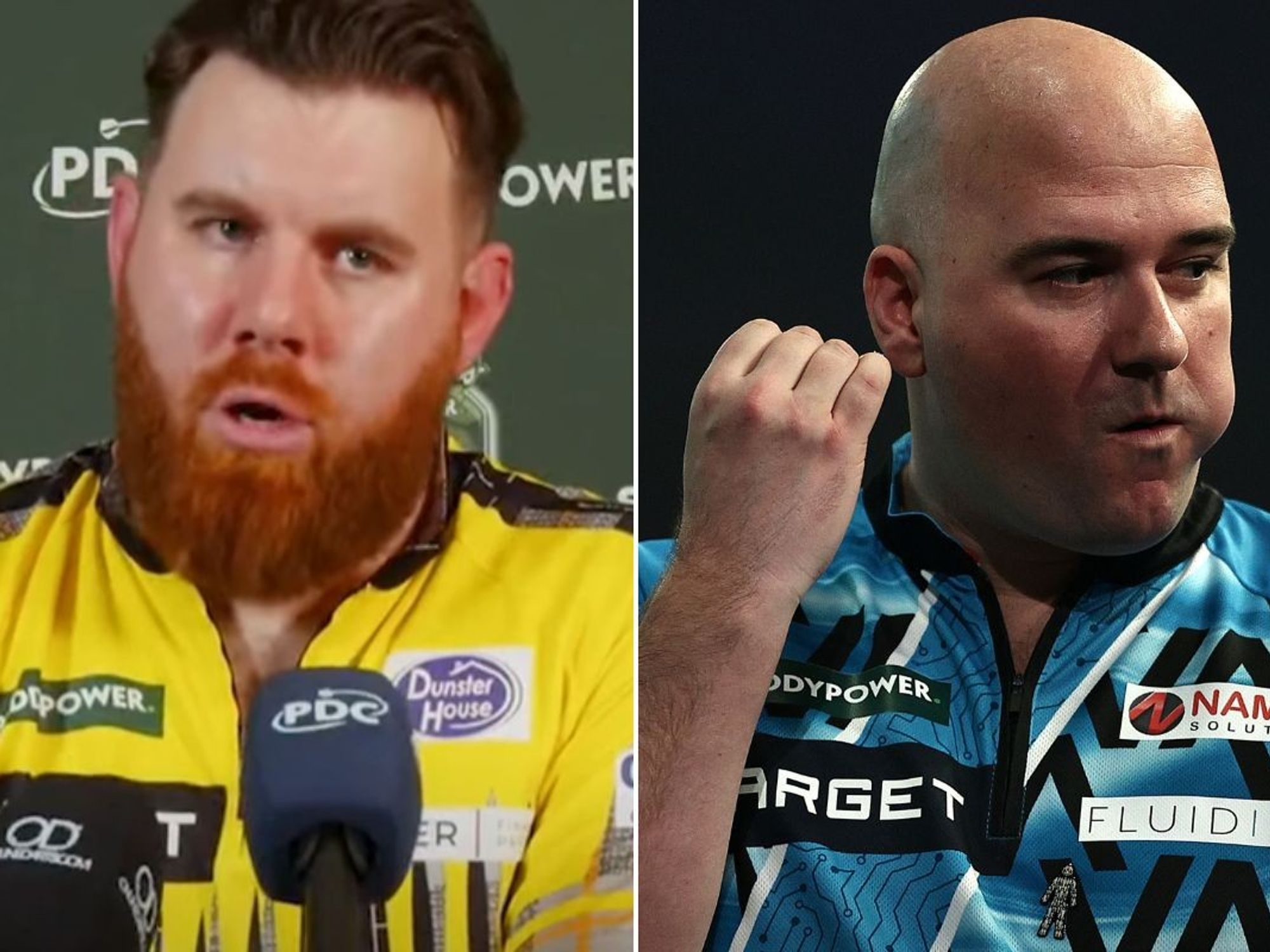 Scott Williams makes Rob Cross feelings clear after rude gesture at World Darts Championship