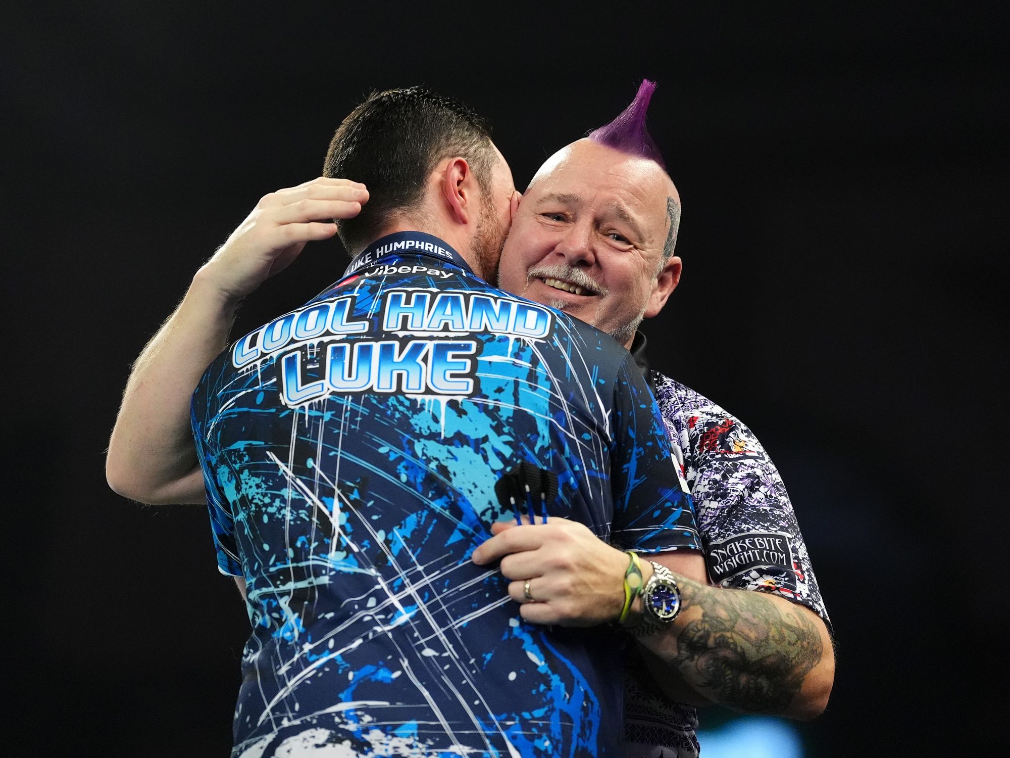 Peter Wright reveals Luke Humphries anger after winning blockbuster World Darts Championship clash