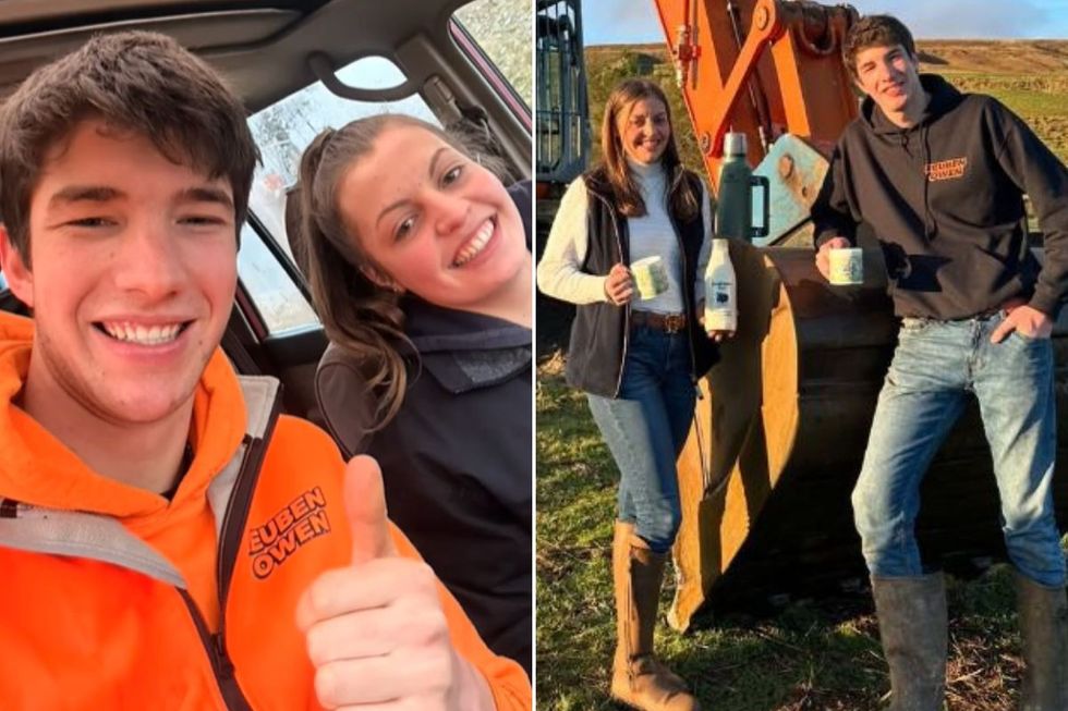 Reuben Owen's girlfriend shares touching gesture as Our Yorkshire Farm star  admits 'it's been some year' after new romance