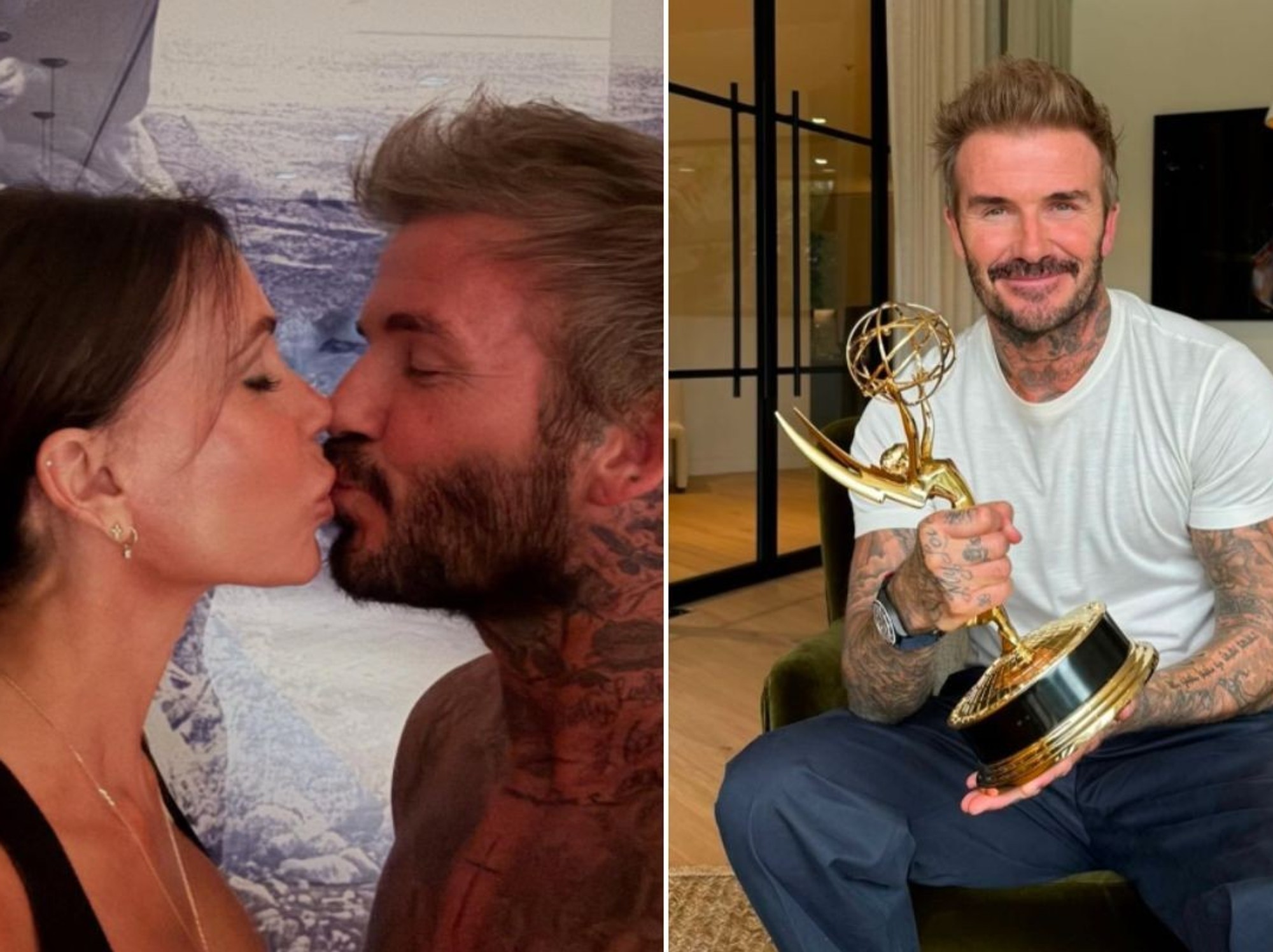 David Beckham shares emotional post with wife Victoria as he breaks silence after knighthood snub
