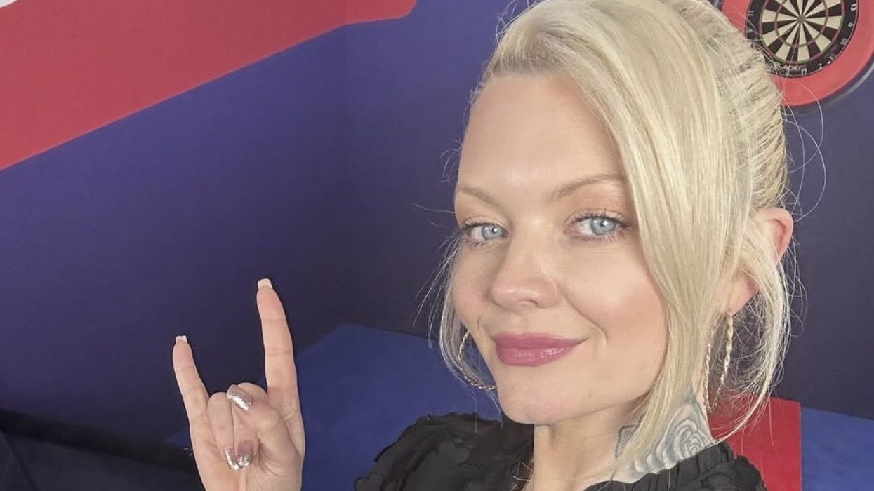 Sky Sports presenter hits back at critics over her neck tattoo amid darts coverage