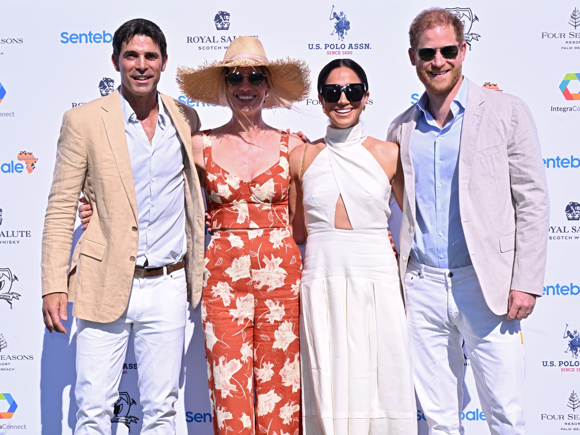 Prince Harry and Meghan Markle's close friend poses alongside Zara after sending message to Duche...