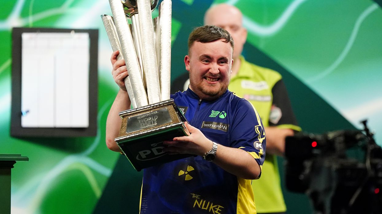 Luke Littler reveals timeline target to become world No 1 after sensational World Darts Championship triumph