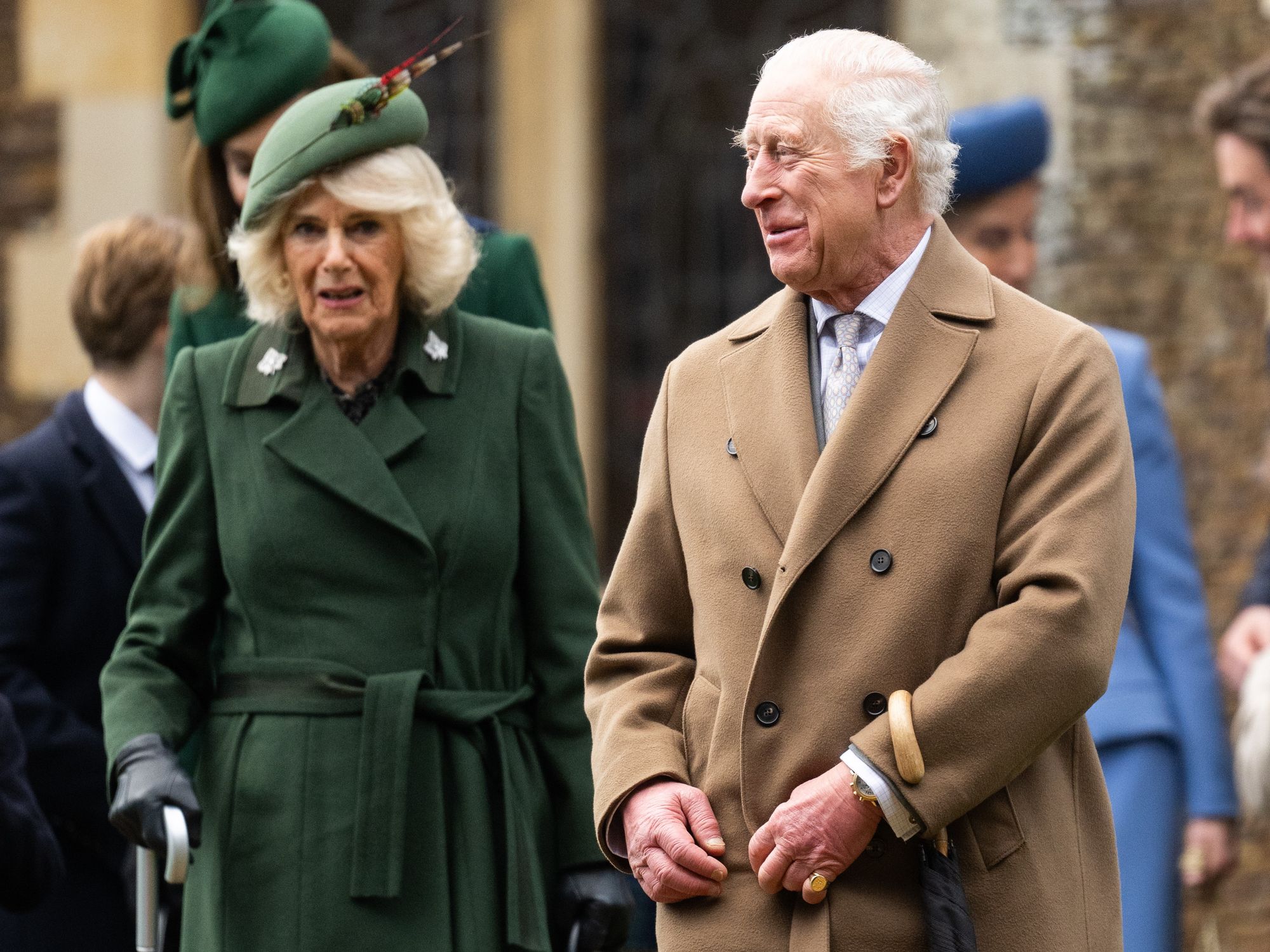 Queen Camilla and King Charles seen in Scotland ahead of monarch's major announcement