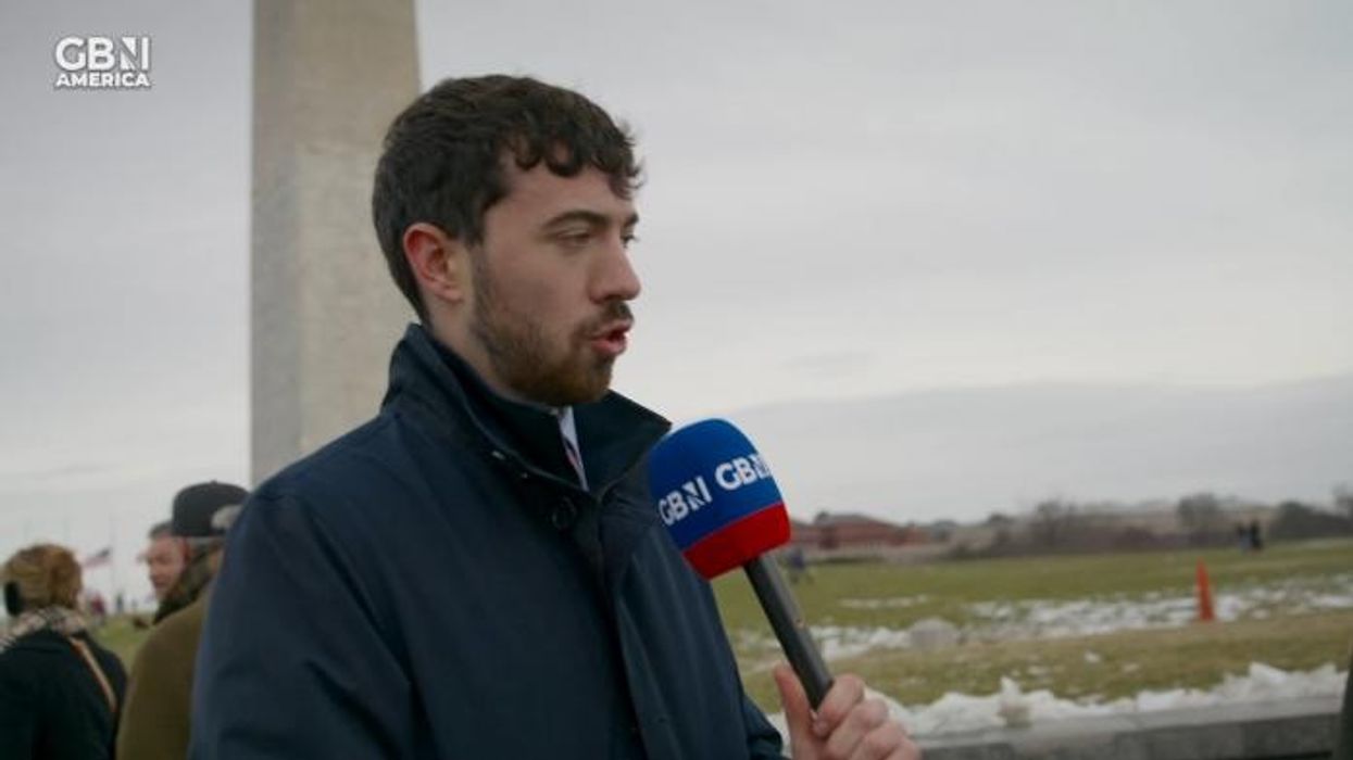 WATCH: Donald Trump counter-protesters descend on Washington in women's march