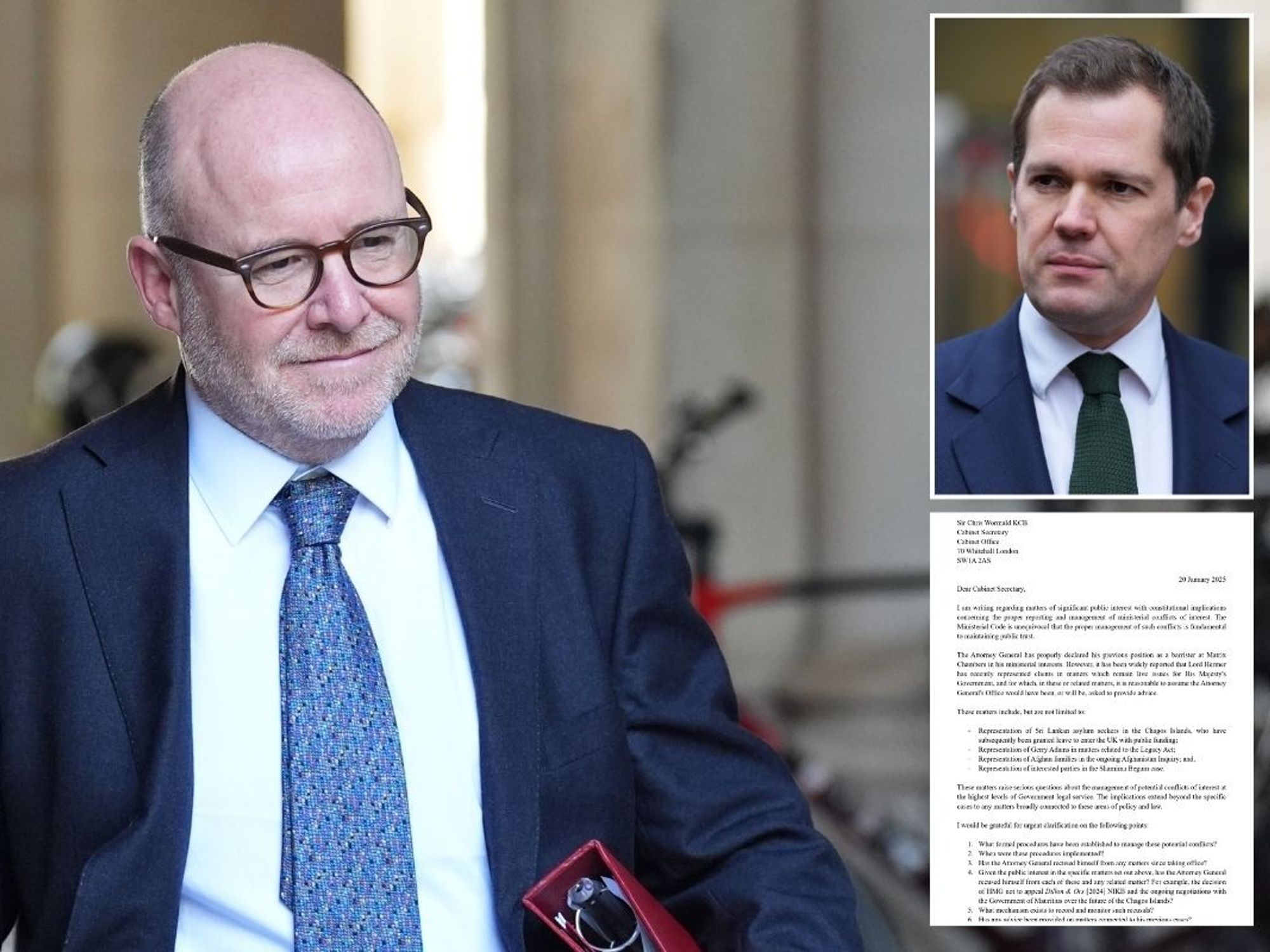 'Undermining public confidence!' Jenrick demands investigation into Starmer's Attorney General ov...