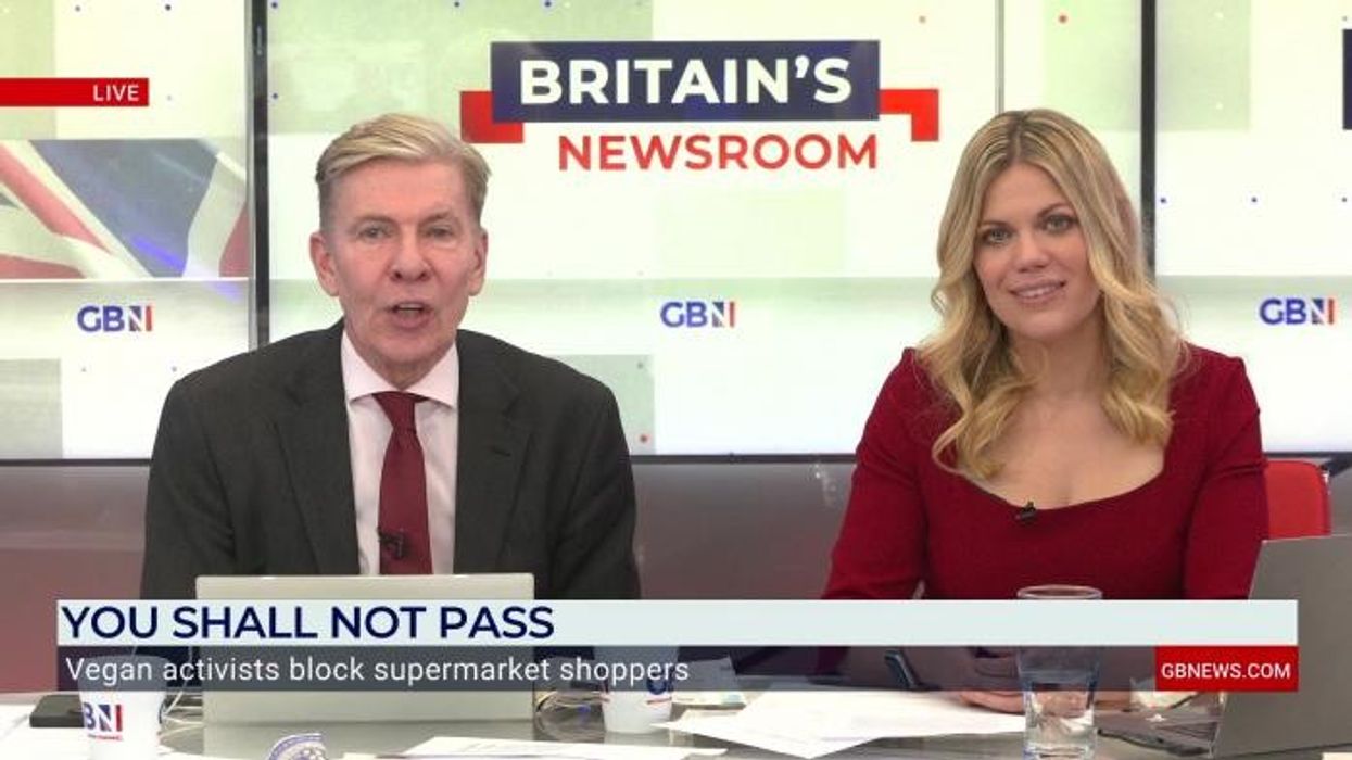 WATCH: Andrew Pierce makes his feelings clear on vegan activists blocking supermarket shoppers