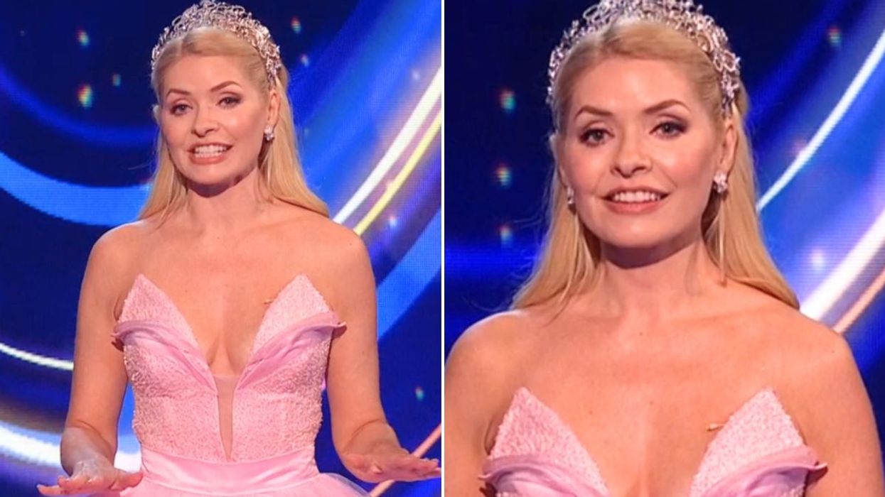Holly Willoughby sparks ITV Dancing on Ice row as fans distracted by outfit: 'Bit much for family show!'