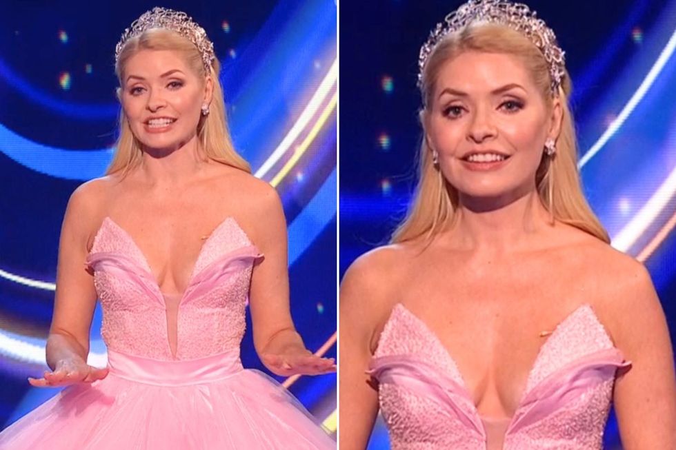 Holly Willoughby sparks ITV Dancing on Ice row as fans distracted by  revealing outfit: 'Bit much for family show!'