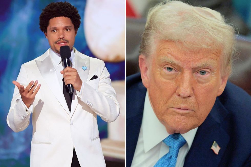 Trevor Noah takes dig at Donald Trump moments in Grammys 2025 monologue as  he swipes at immigration tariffs