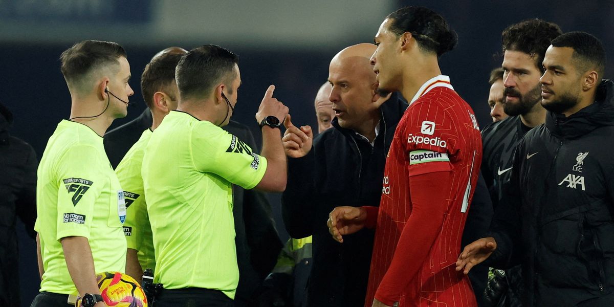 Premier League block Arne Slot from speaking after red card mayhem in ...