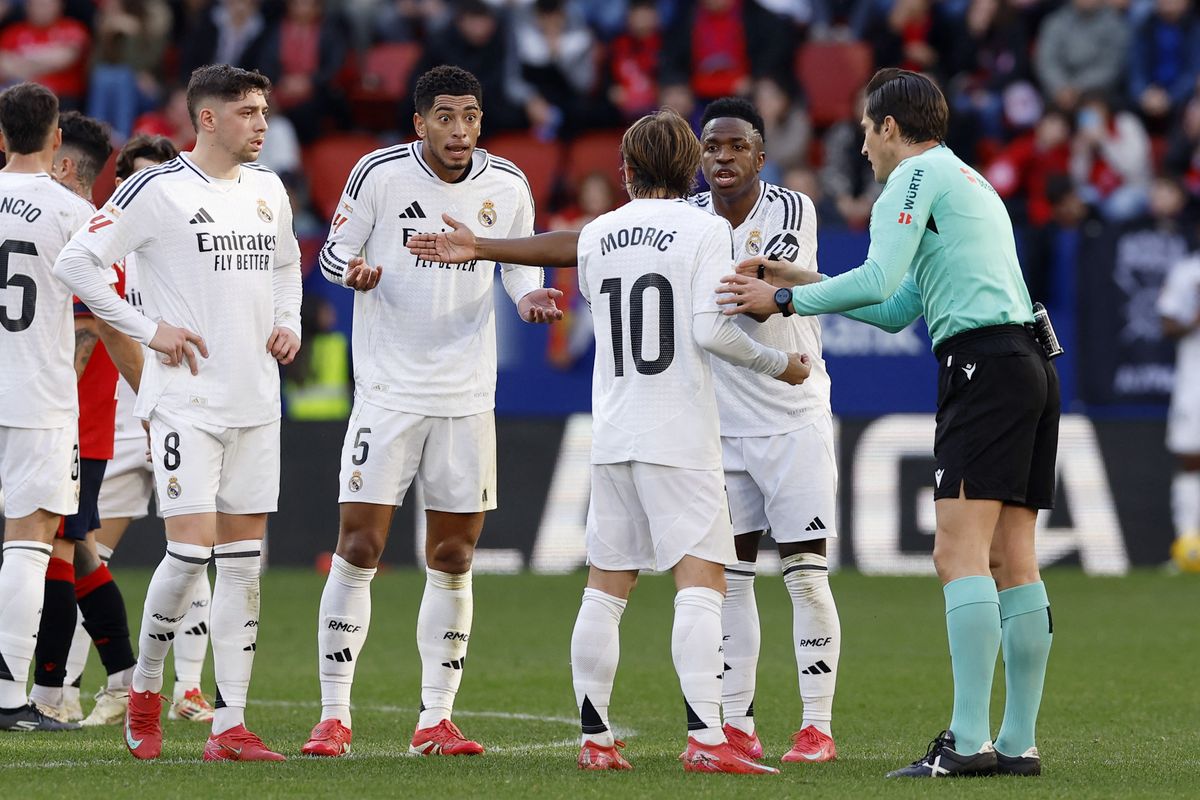Real Madrid 'ready to QUIT' La Liga over Jude Bellingham red card in major development