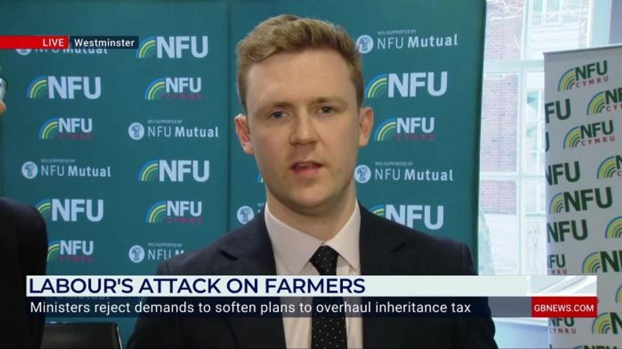 Labour 'not willing' to consider alternatives to inheritance tax raid, NFU President claims