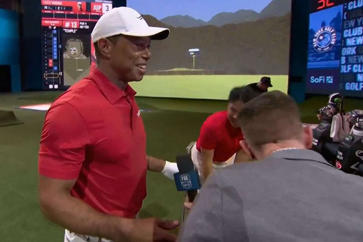 Tiger Woods stunned after 'embarrassing' mix-up in TGL that left team-mates in stitches