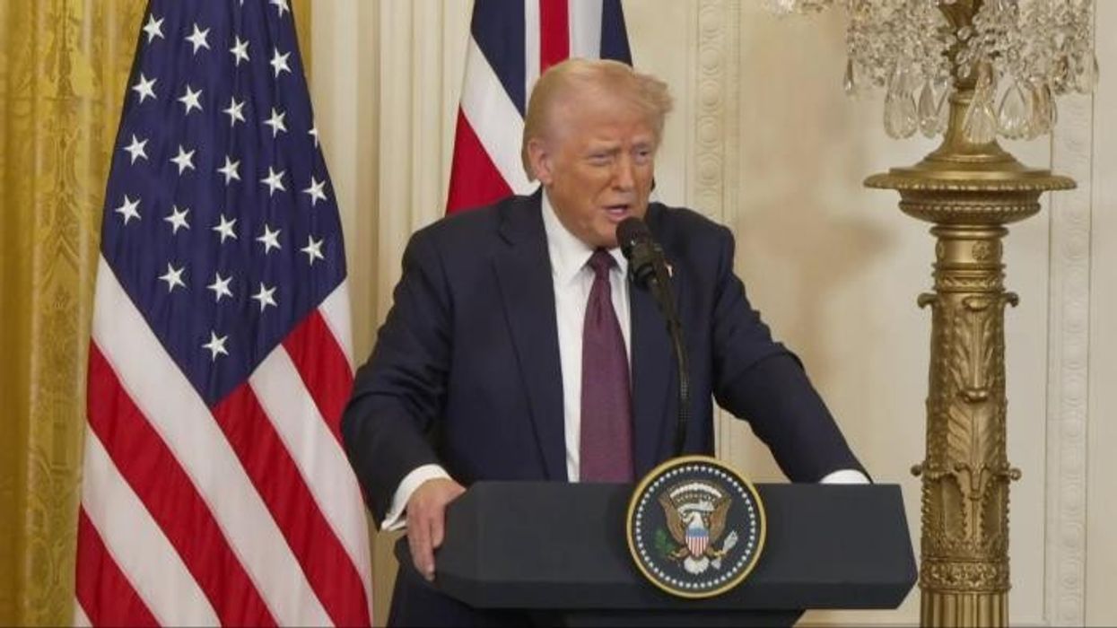 WATCH: Donald Trump CUTS OFF Keir Starmer as he hails UK-US relations - 'That's enough'