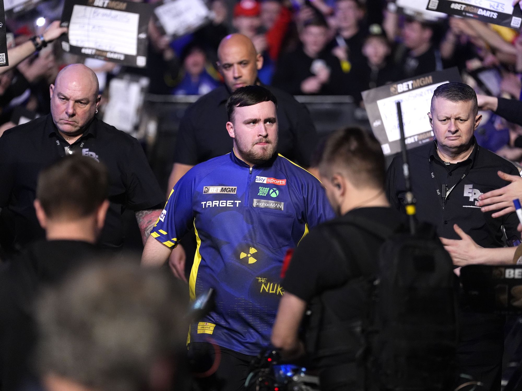 Luke Littler makes feelings clear after Luke Humphries defeat following angry clash with fan in Exeter