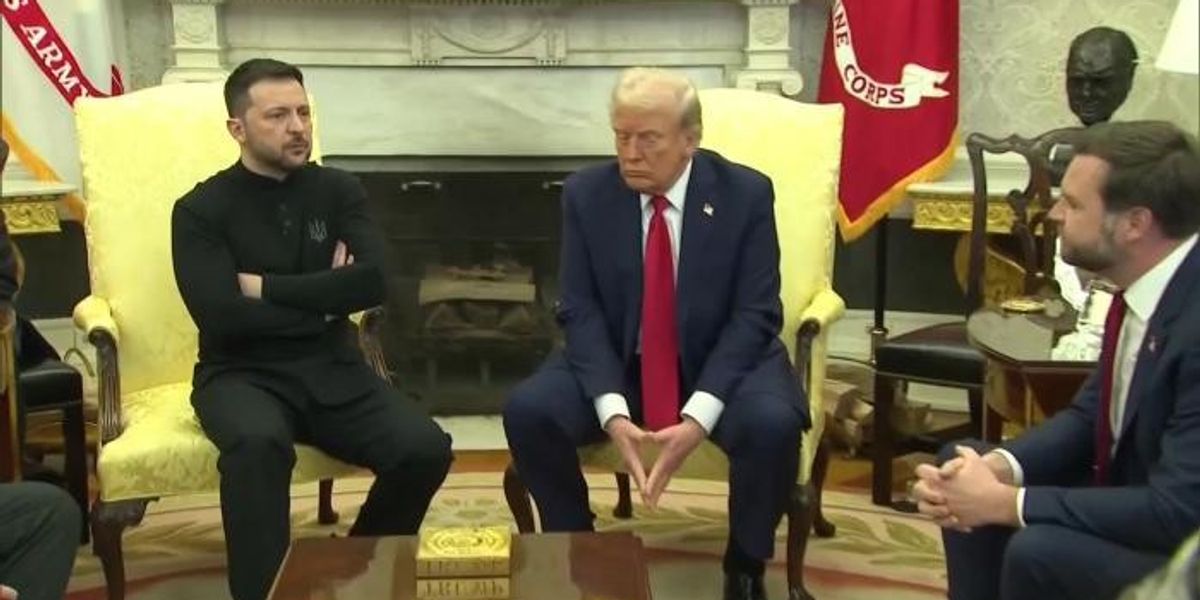 NextImg:WATCH: Donald Trump tells Zelensky he is 'gambling with World War 3' in HEATED Oval Office clash