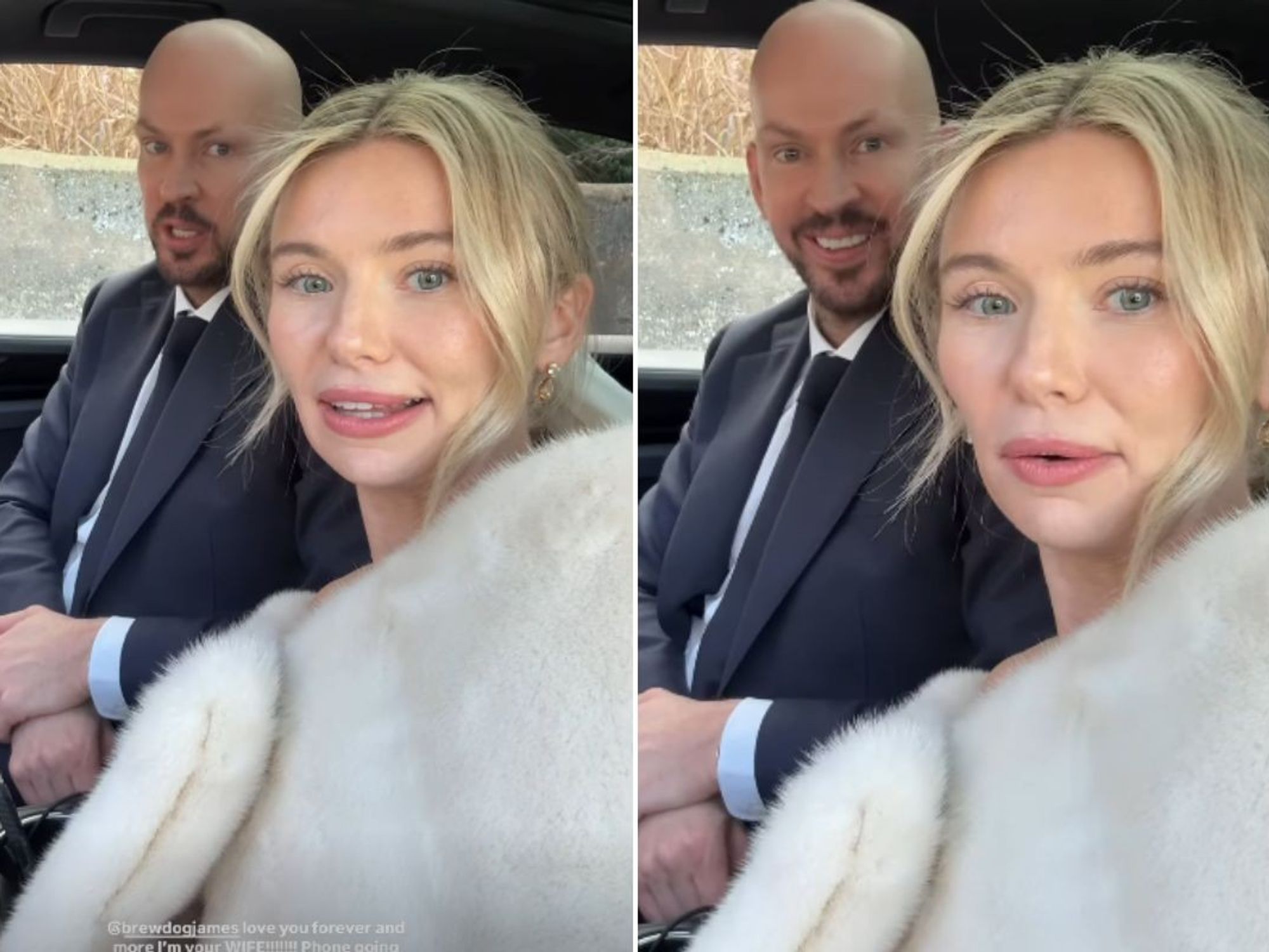 Georgia Toffolo marries Brewdog boss James Watt in surprise wedding ceremony - giving guests just...