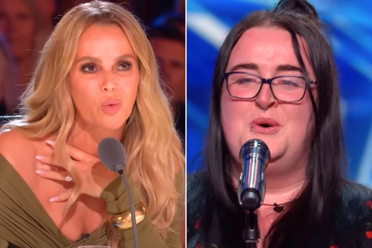 Amanda Holden, 54, sparks outrage with 'derogatory' comments to 'working-class' ITV BGT contestant: 'So condescending!'