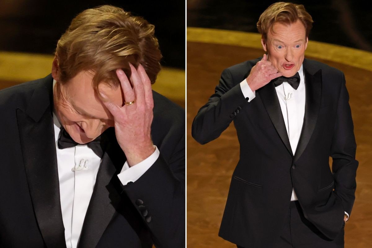 Conan O'Brien divides Oscars 2025 fans with 'painful' opening monologue as viewers fume at 'cringeworthy' scenes